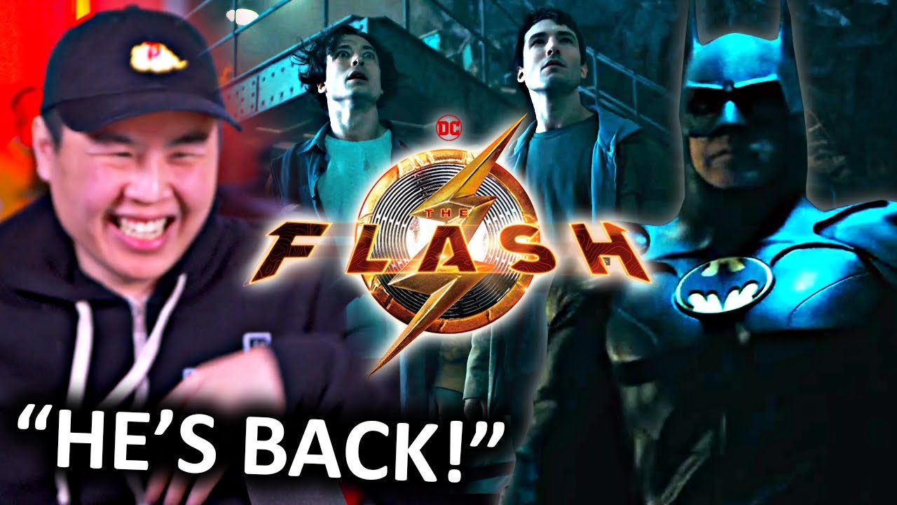 *HE'S BACK!!!!* THE FLASH Official Trailer!! [REACTION]
