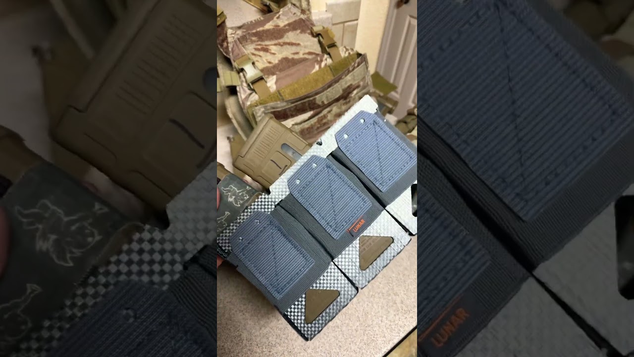 Lunar concept tricert - placard  retention for ar15 magazine