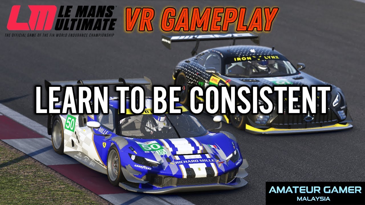 Le Mans Ultimate VR Gameplay - Ferrari 296 Fuji GP