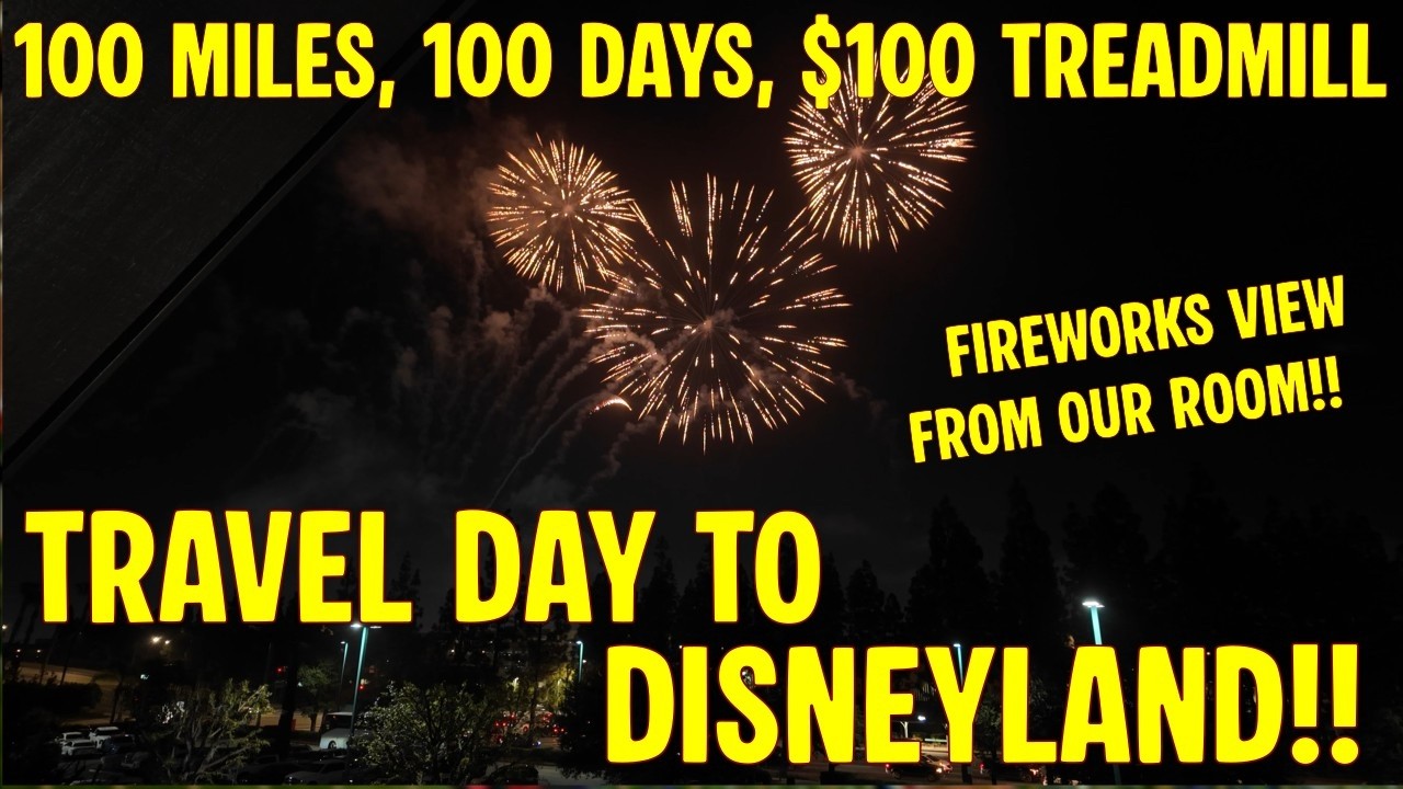 100 Miles, 100 Days, $100 Treadmill: Travel Day!!