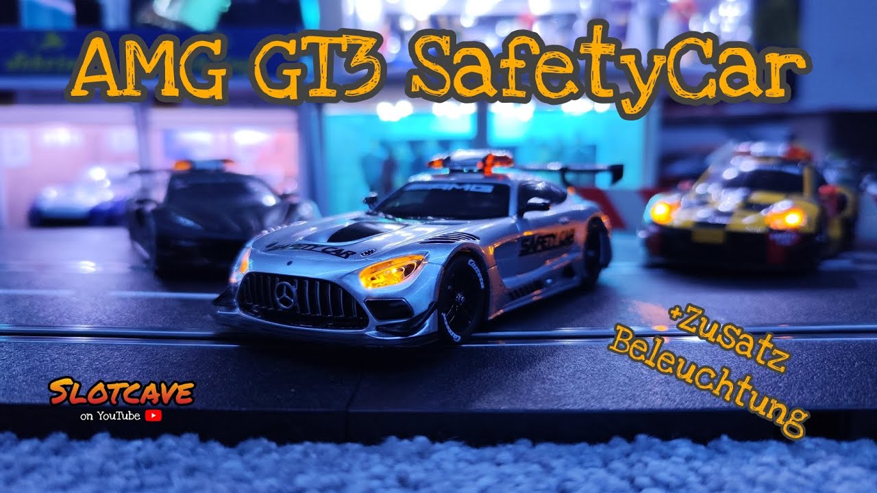 Carrera Digital 132, AMG GT3 SafetyCar + Zusatzbeleuchtung