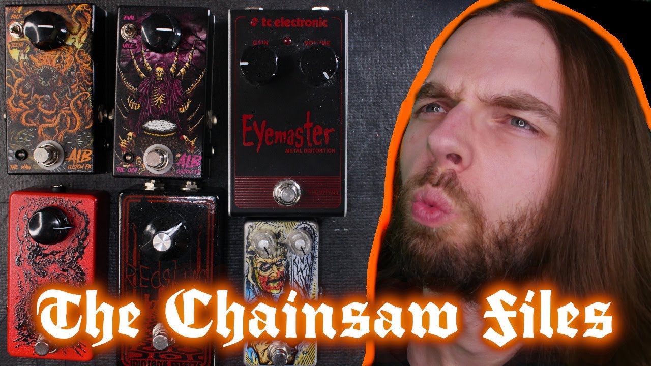 One and Two knob Boss HM-2 Style Pedals Comparison (The Chainsaw Files)