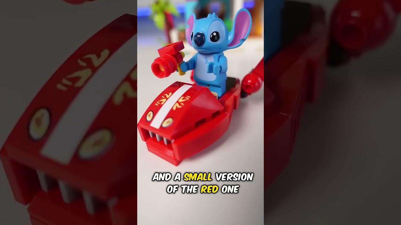Скрытые детали в LEGO Лило и Стич!