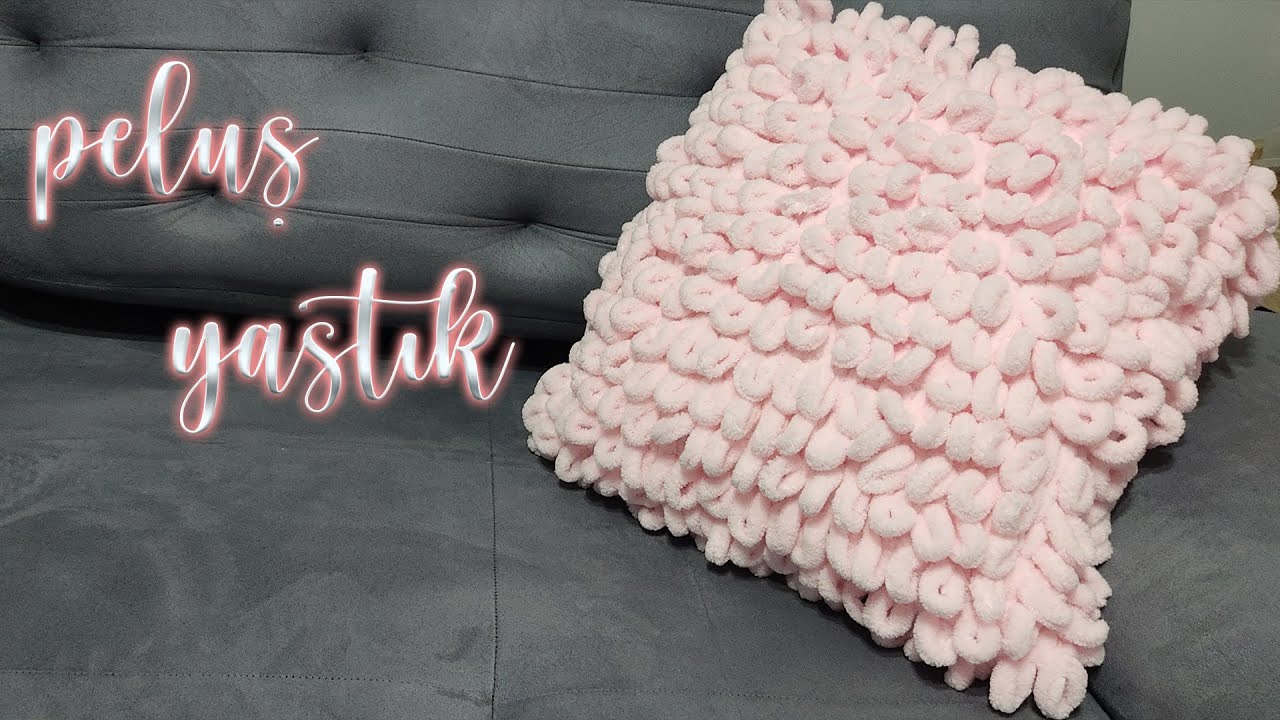 Peluş Yastık | | Puffy Yastık Yapımı | Crochet Puffy Pillow