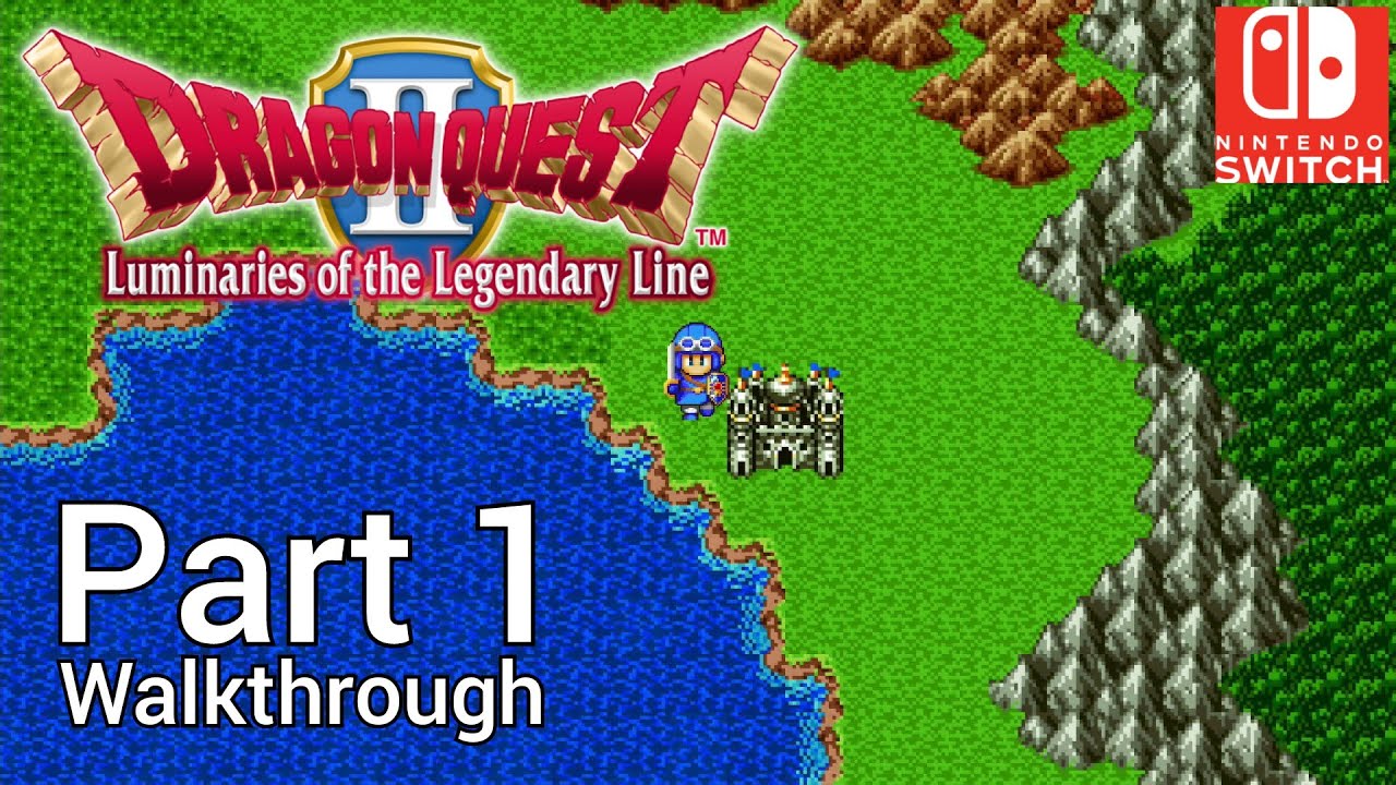 [Walkthrough Part 1] Dragon Quest 2 (Nintendo Switch) No Commentary