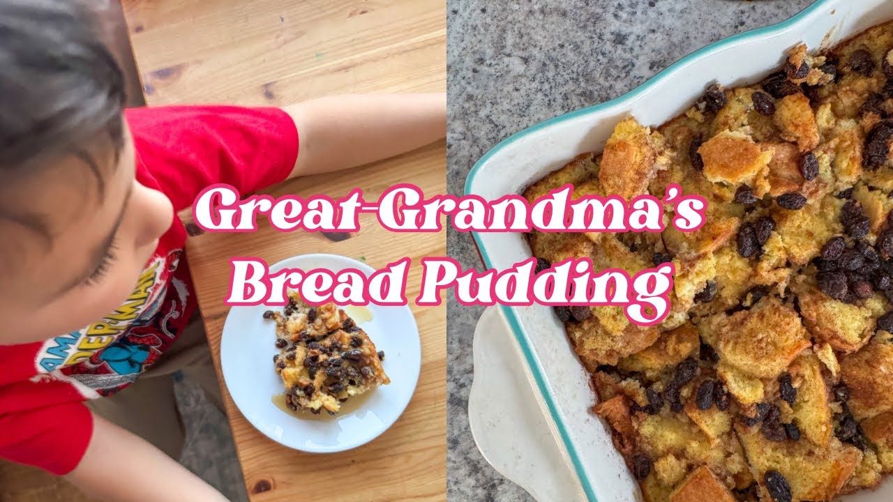 The Best Bread Pudding From My Great Grandma | Old World New Kitchen Ep. 2