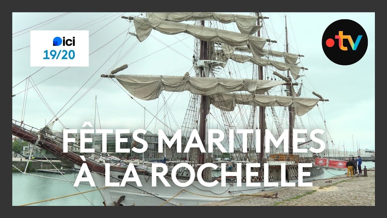 Fêtes maritimes : 150 bateaux sont attendus dans le Vieux Port de La Rochelle