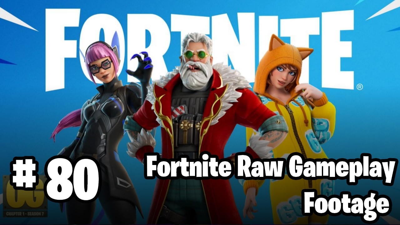 Fortnite OG: Season 7 - Random Gameplay 80  (No Commentary)