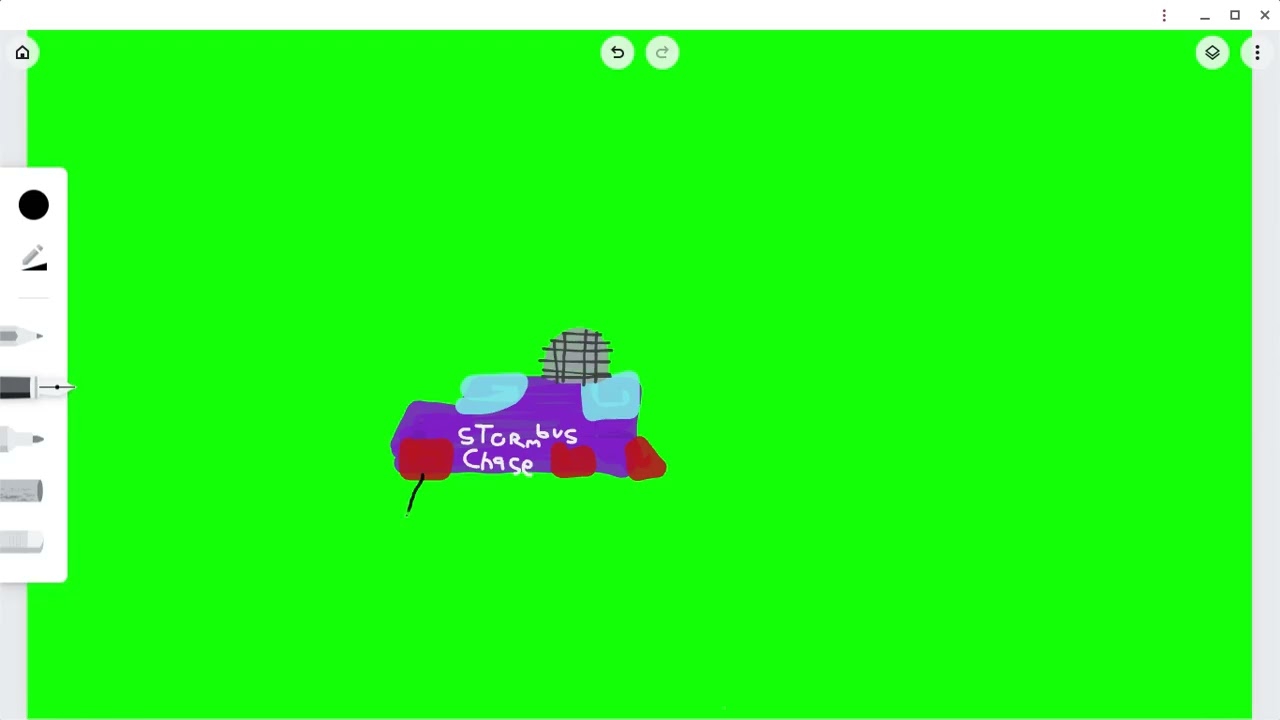Storm chaser bus green screen #foryou