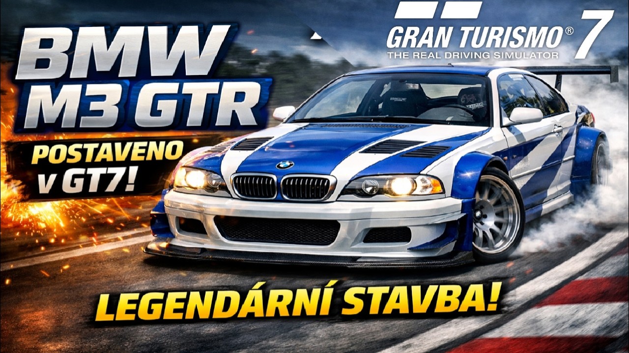 Stavba vozu NFS BMW M3 GTR v Gran Turismo 7!