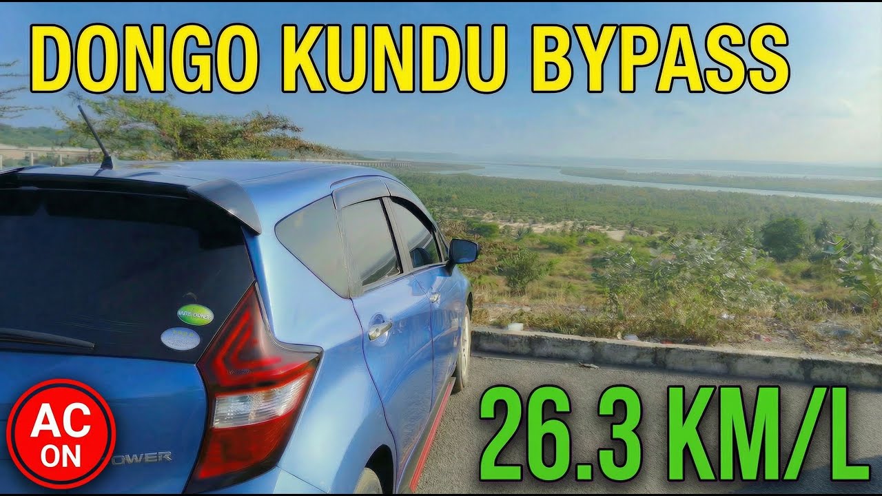 26.3 KM/L! Nissan Note e-Power Fuel Test | Dongo Kundu Bypass Mombasa Drive