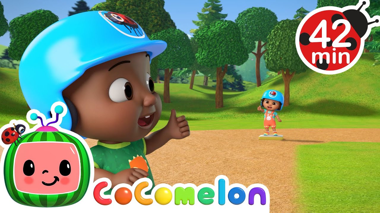 Baseball Day Fun ⚾🌞 + More | Cocomelon | Cartoons and Nursery Rhymes for Kids