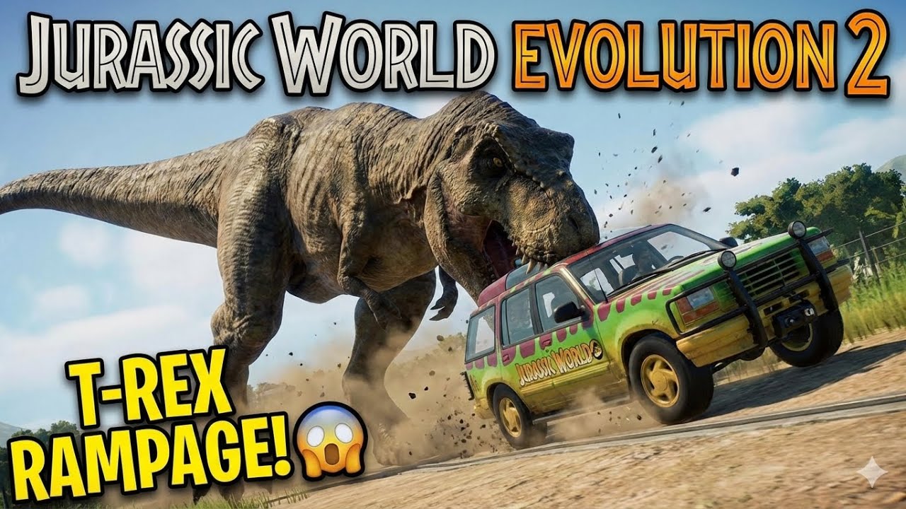 Park Tour durch Jurassic World Evolution 2! (german) 