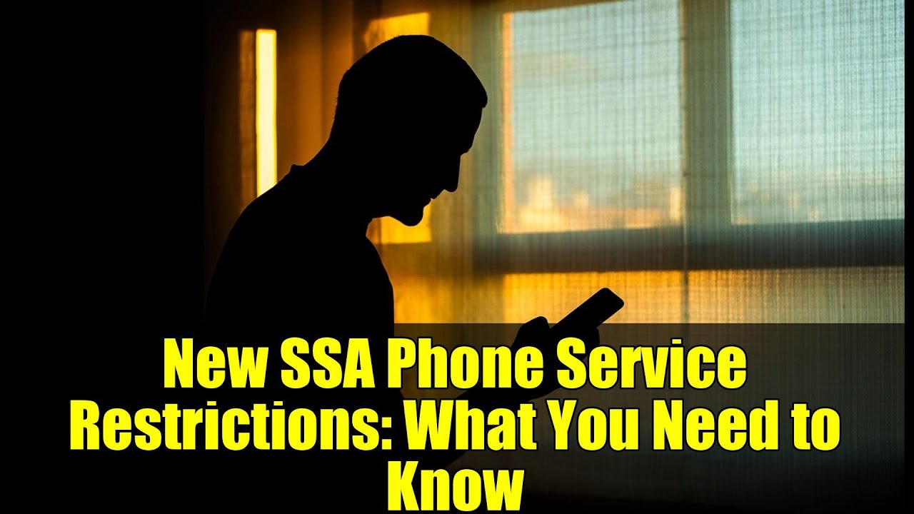 New SSA Phone Service Restrictions: What You Need to Know