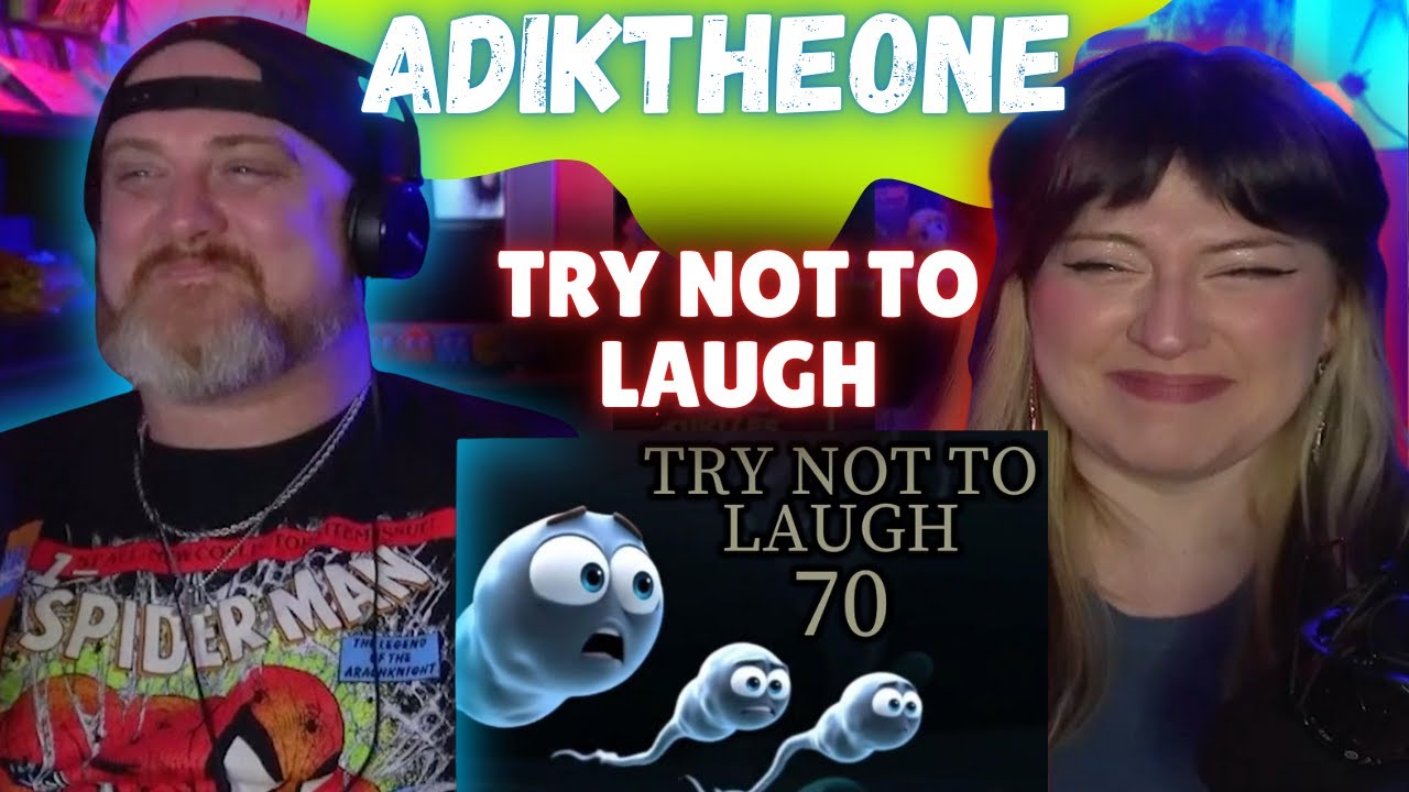 Try Not to Laugh CHALLENGE 70 @AdikTheOne  | HatGuy & @GnarlyNikki React