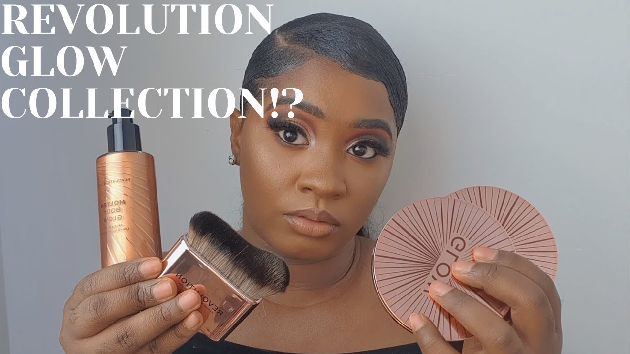 REVOLUTION GLOW SPLENDOUR ULTRA MATTE BRONZER MEDIUM & DARK | MOLTEN BODY GLOW | REVIEW &COMPARISON