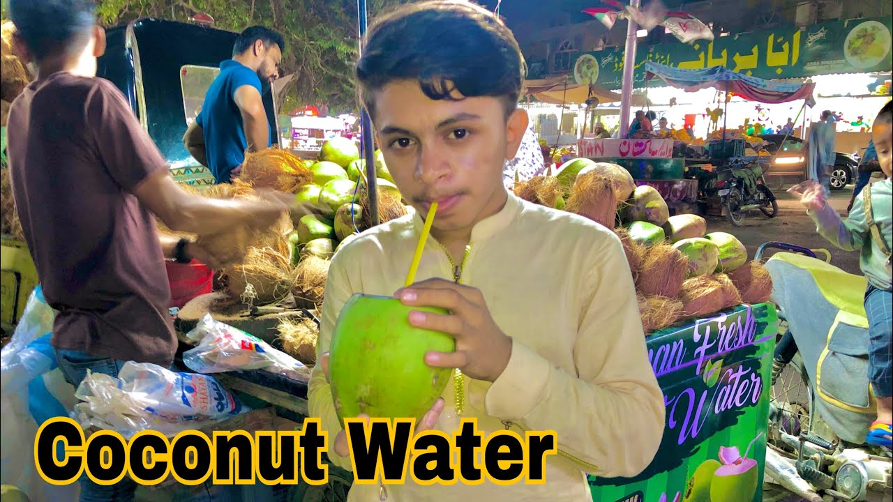 Nariyal Ka Pani Piya First Time || Coconut Water || @MaazSafderWorld @DuckyBhai
