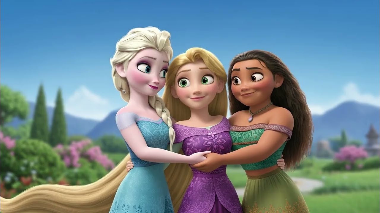 Nonstop Dancing and Singing | Rapunzel Elsa Moana Kids Music