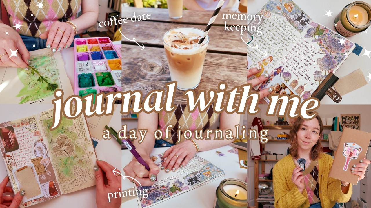 Journal with me 💫 a cozy day of journaling ★