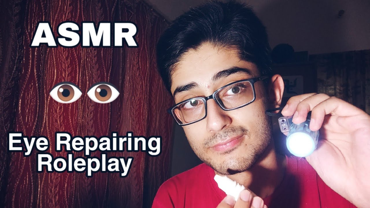 ASMR Indian Fixing your Eyes 👁️ Personal Attention (Hindi Roleplay) *English Sub*