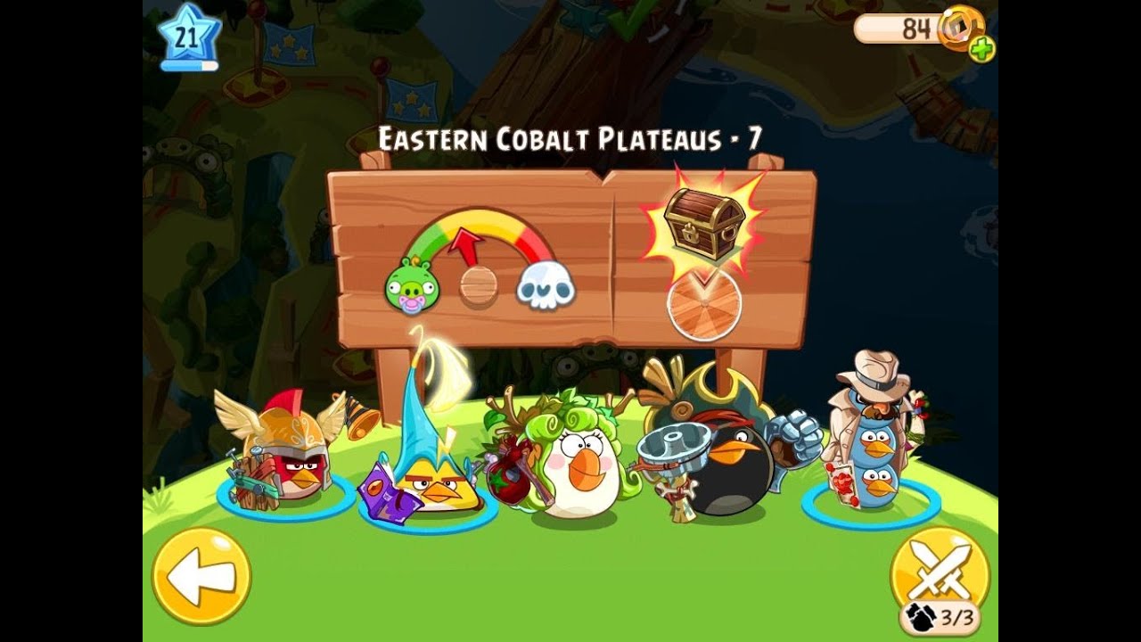 Angry Birds Epic Eastern Cobalt Plateaus Level 7 Walkthrough