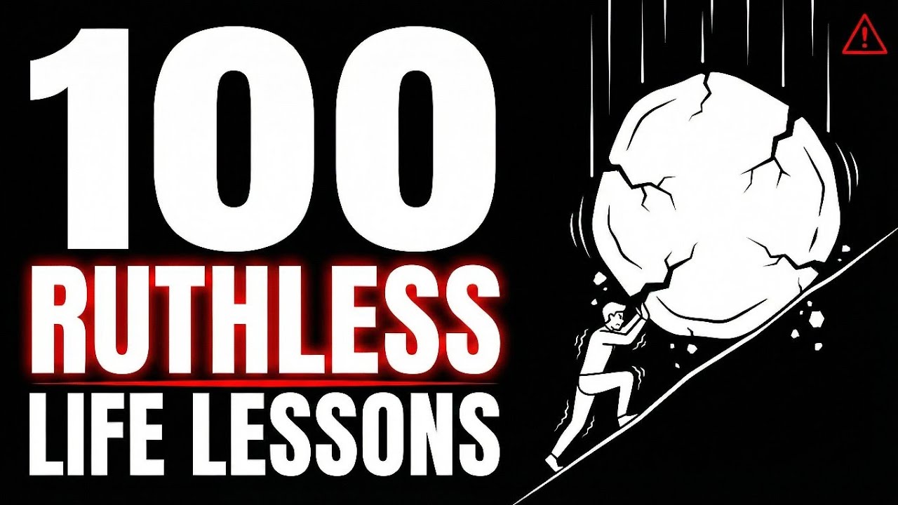 100 Brutal Life Lessons That Hurt to Hear but Are True | Deep Life Advice to Fall Asleep To