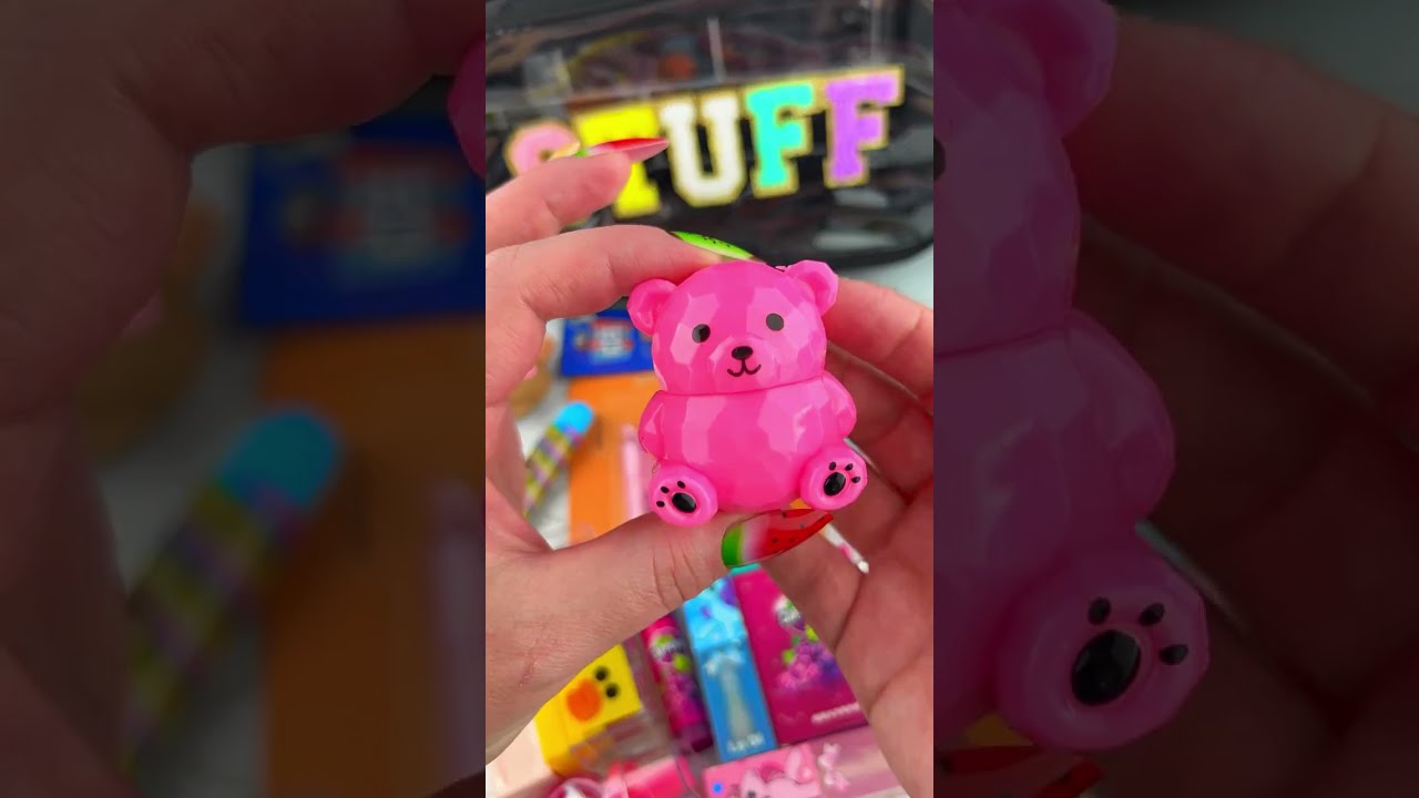 Cute TEMU Lip Balm, Lipstick & Mini Lip Gloss ASMR Satisfying Video! 