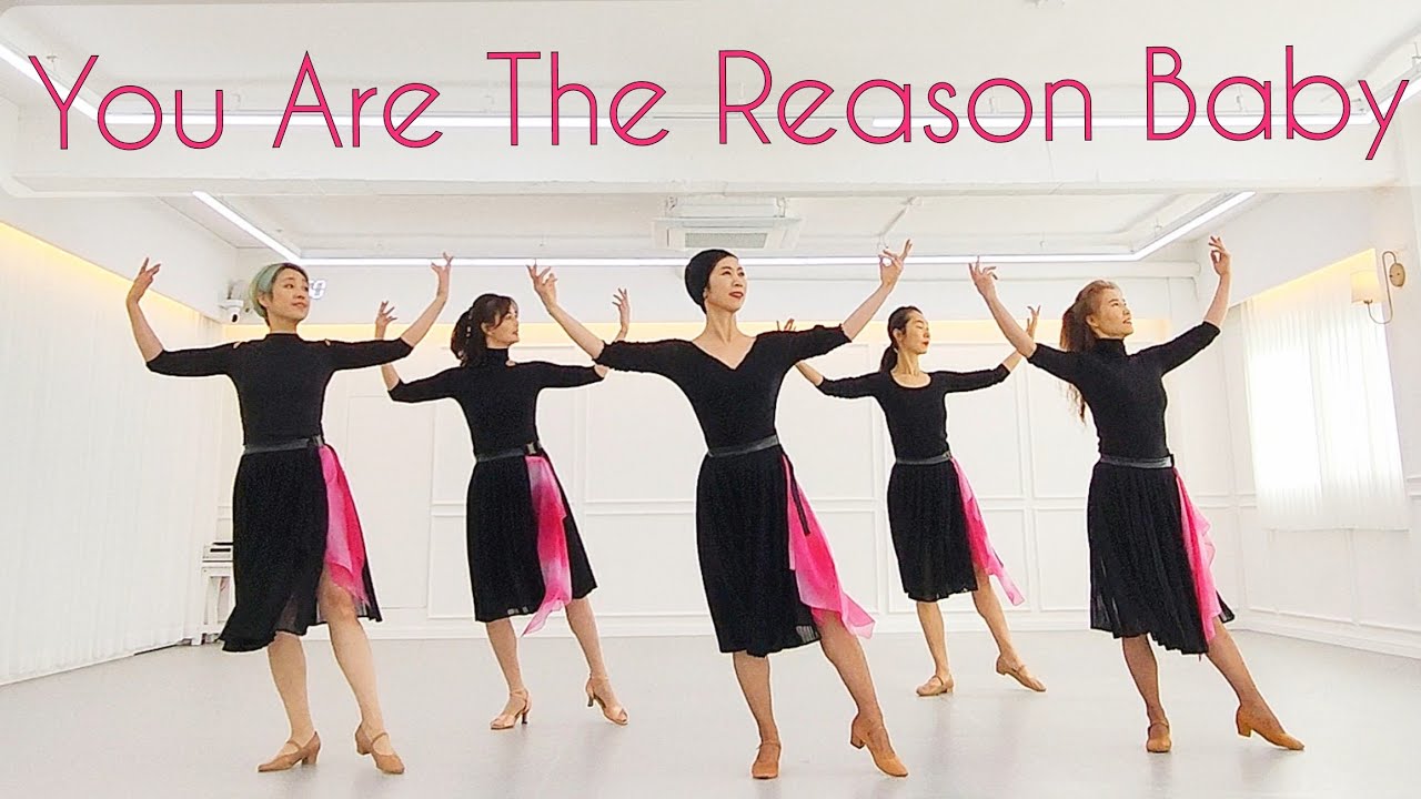 You Are The Reason Baby LineDance/초급라인댄스/Choreo:Alison Johnstone/ Calum Scott & Leona Lewis/3급11번