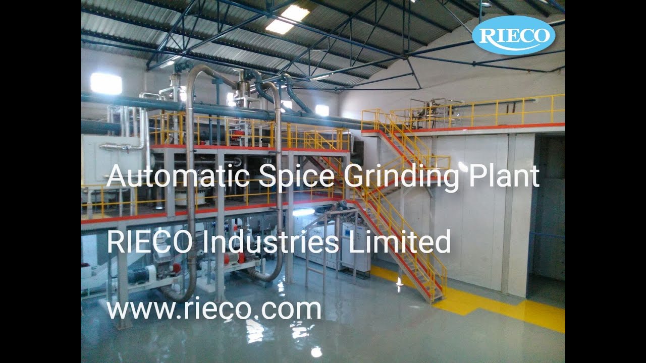 Spice Grinding Machine for Business | Spice Manufacturing Plant | Spice Milling Machine - Rieco