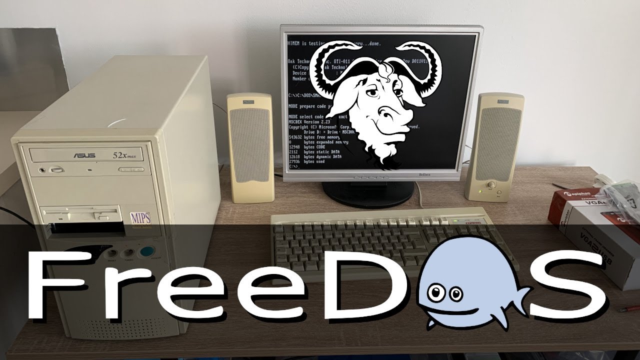 FreeDOS peut-il remplacer MS-DOS sur mon ordinosaure ?