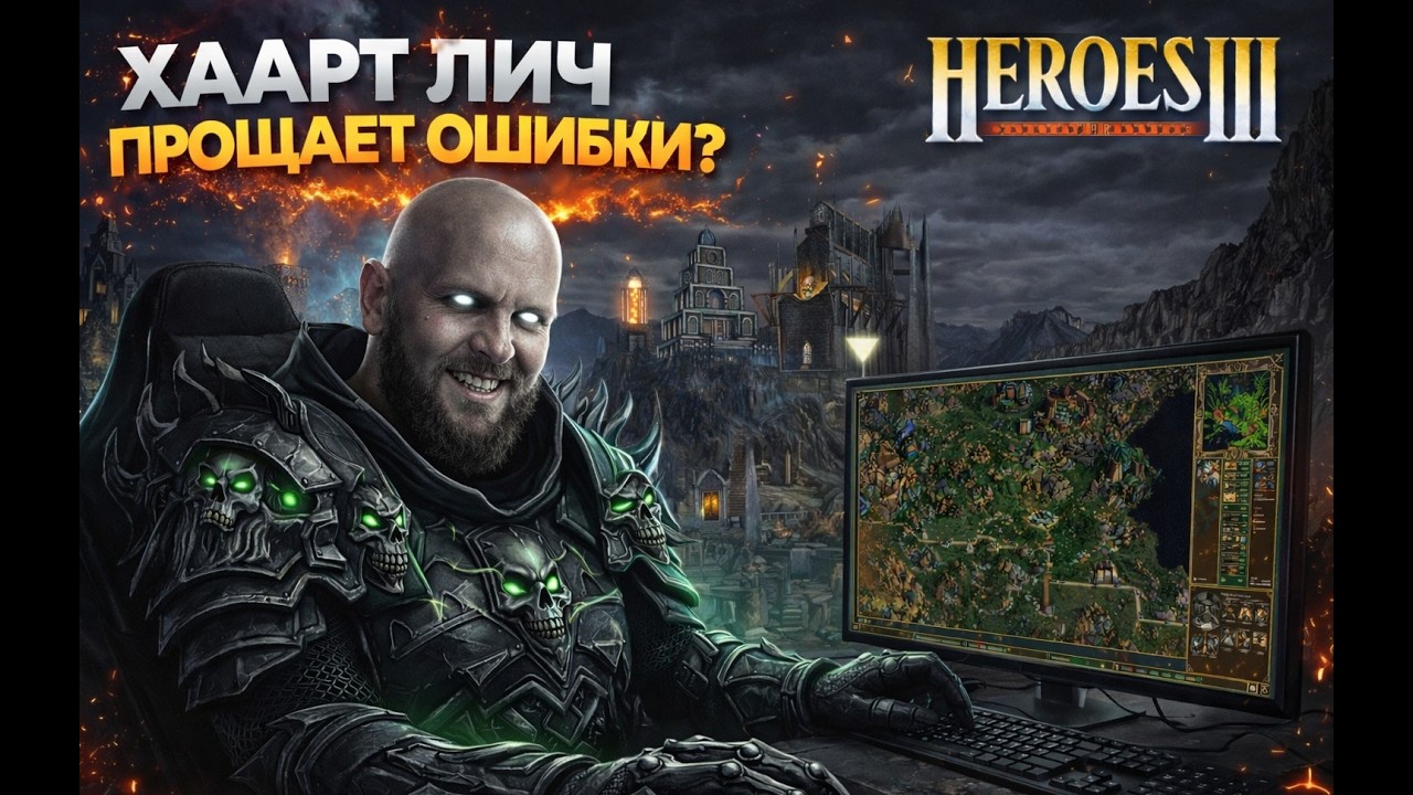 Герои 3 | Хаарт Лич ПРОЩАЕТ ОШИБКИ? | Jebus Outcast