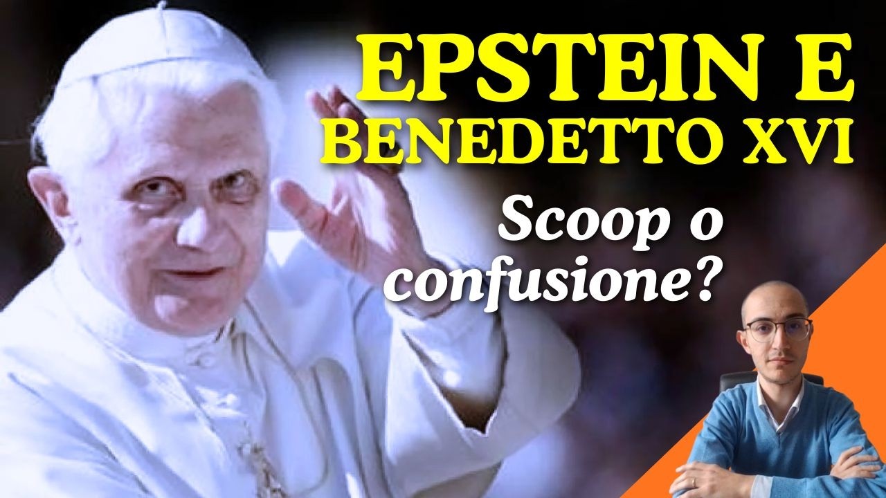 🇻🇦 La rinuncia di Benedetto XVI citata in Epstein File, ma le informazioni riportate sono confuse