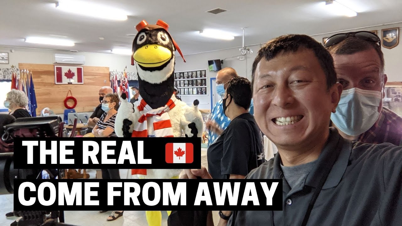 GANDER NEWFOUNDLAND 9/11 2021 | With The Real Come From Away Characters