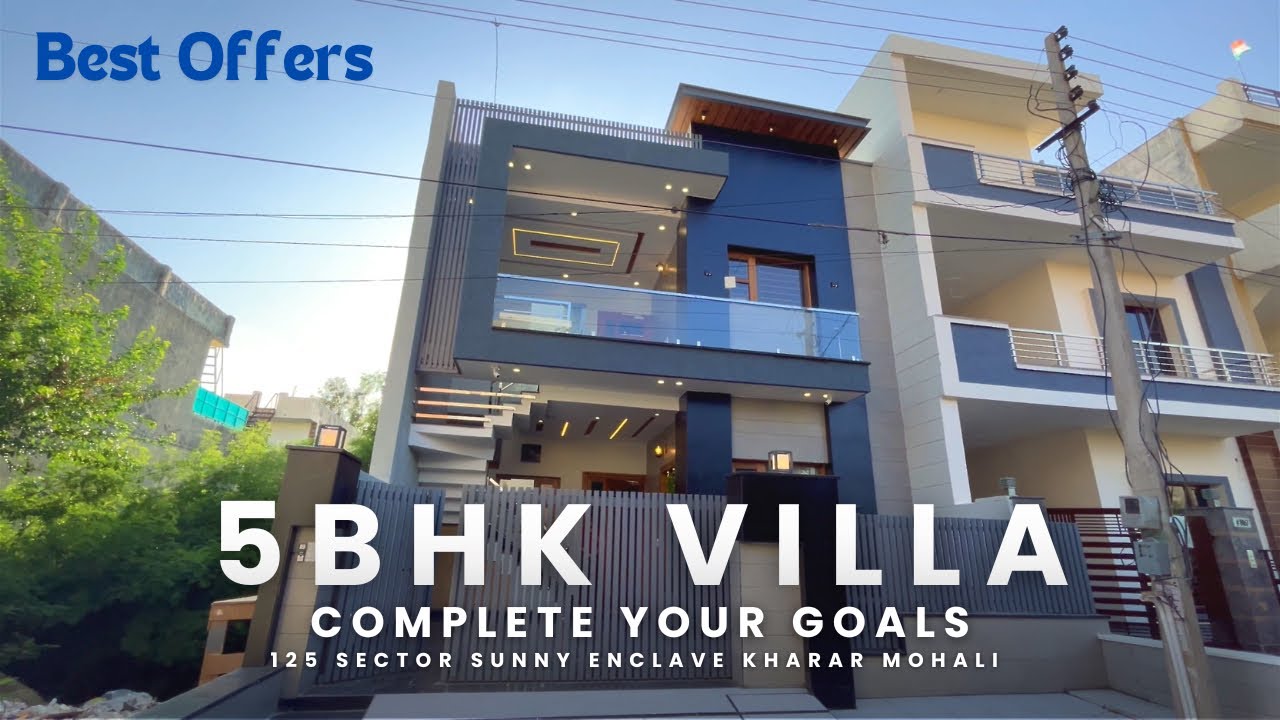 Sector 125 Mohali 145 Gaj ka 4bhk Villa | ☎️7888708084☎️