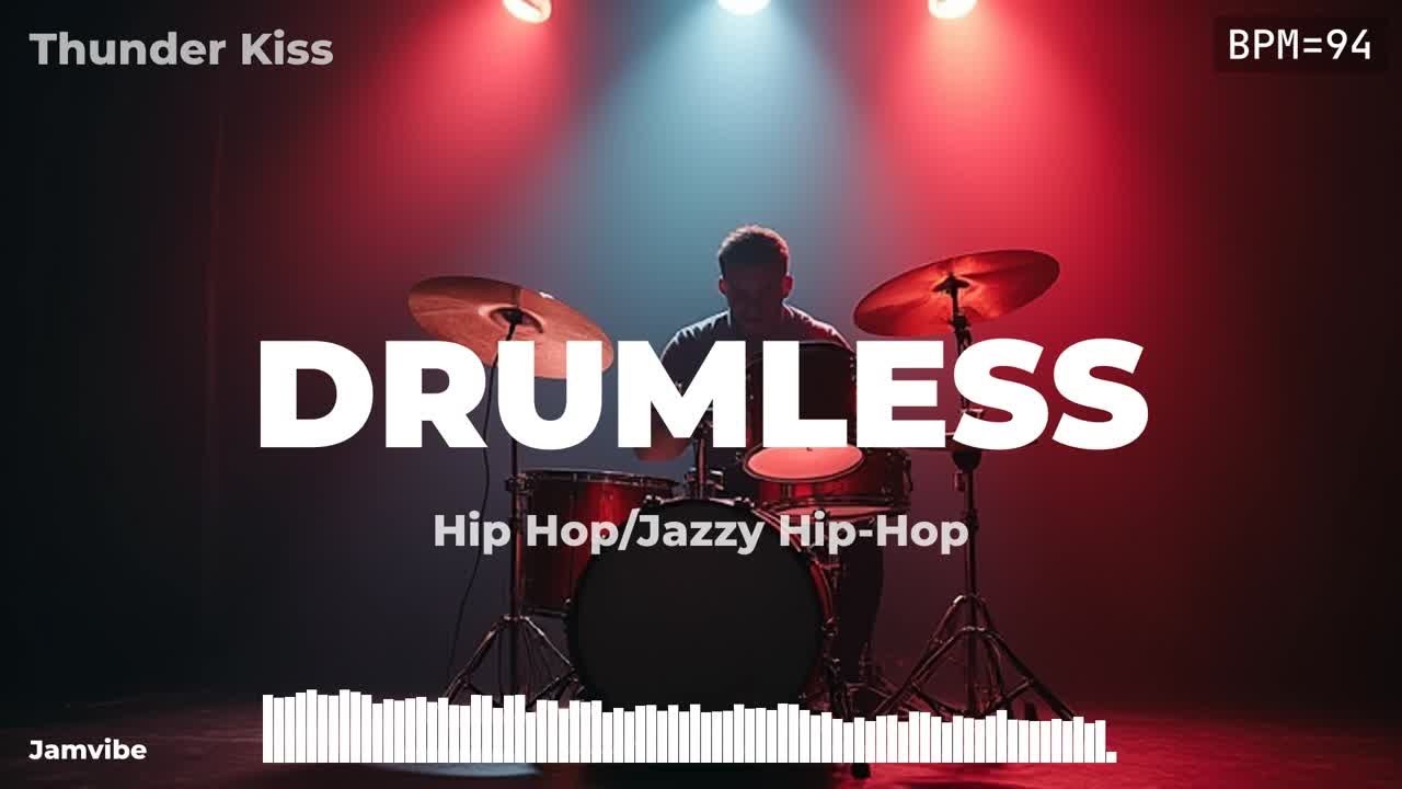 Funk Shuffle Jam Track — DRUMLESS — 94 BPM • A minor