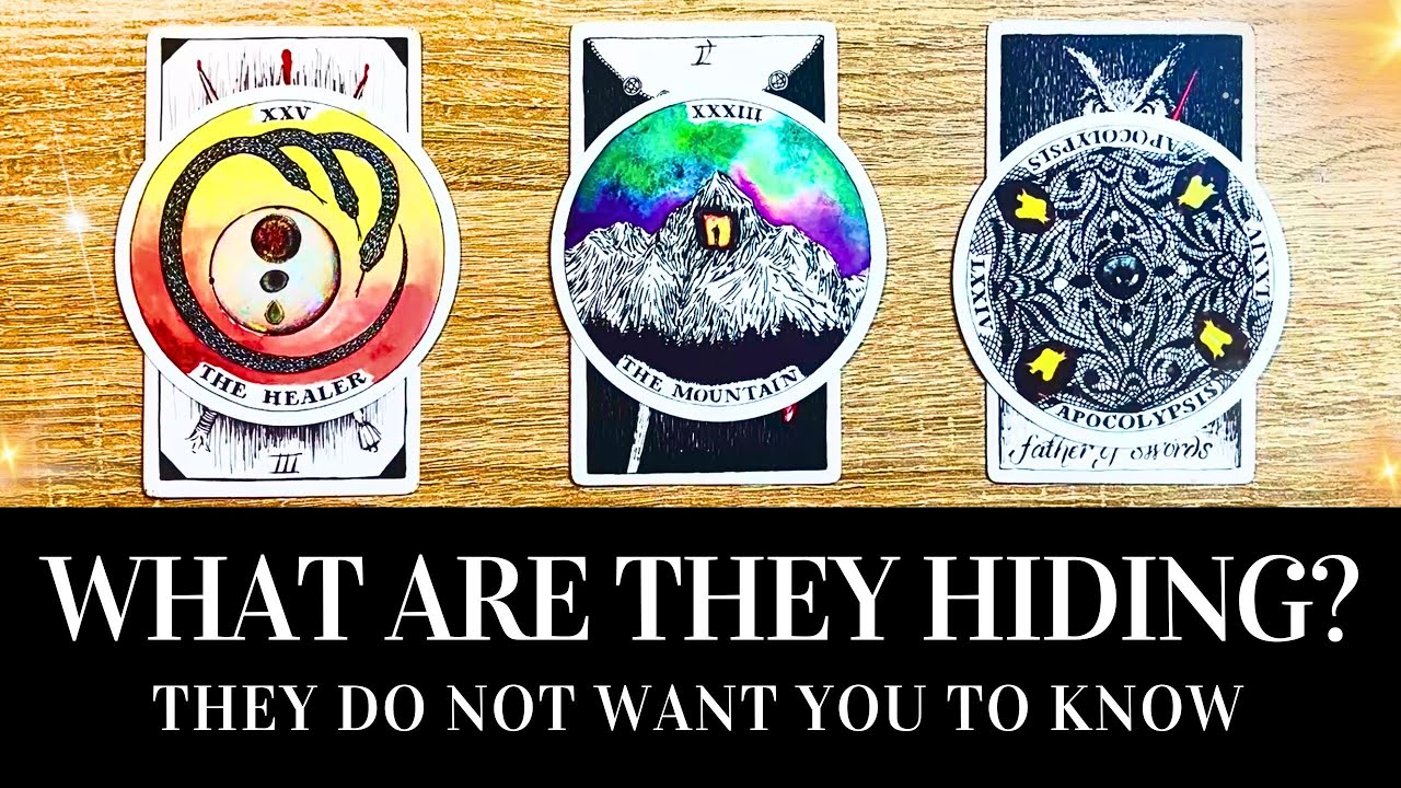 PICK A CARD 🔮❤️WHAT THEY DO NOT WANT YOU TO KNOW ❤️🔮 WHAT ARE THEY HIDING? 👀🌟 Tarot Reading Timeless