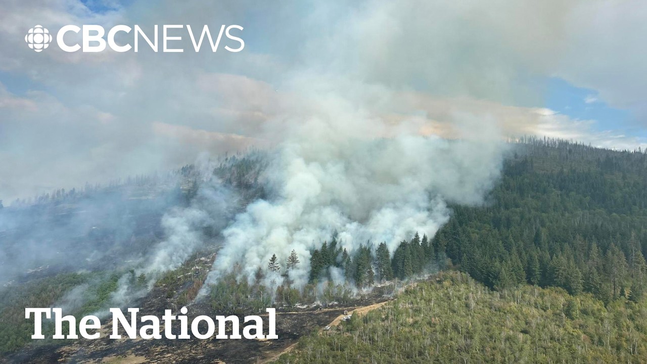 Wildfire near B.C.&rsquo;s Okanagan Lake quickly doubles in size