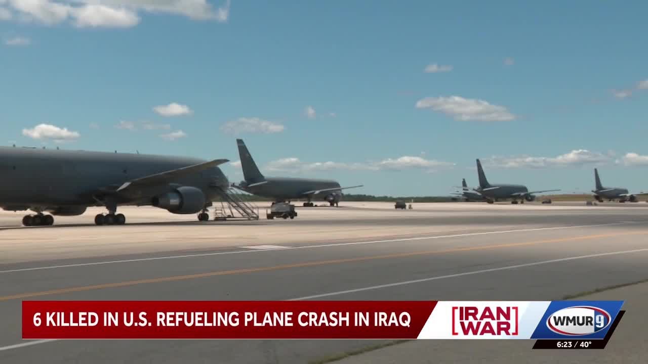 Experts explain mid-air plane refueling process after six U.S. crewmembers killed in crash in Iraq