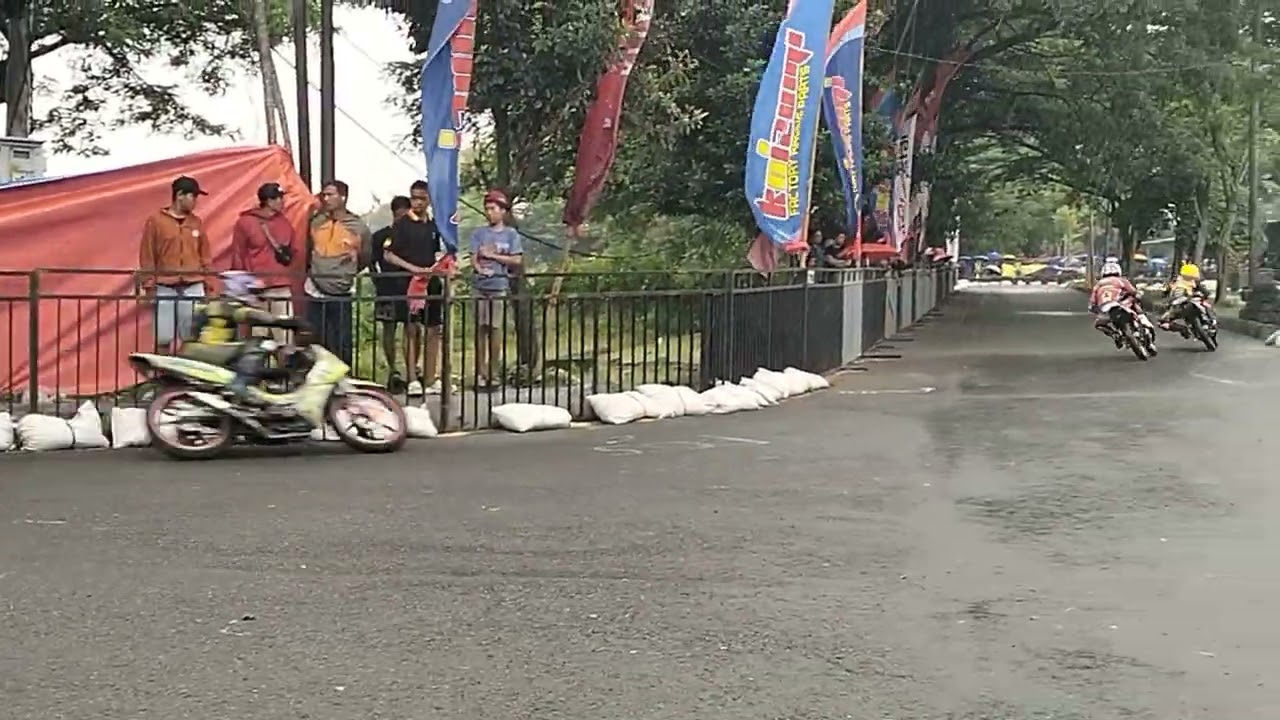 BIG CRASH Bebek 4T TU 130cc expert MCR Gor Joyoboyo Kediri 8 FEB 2026