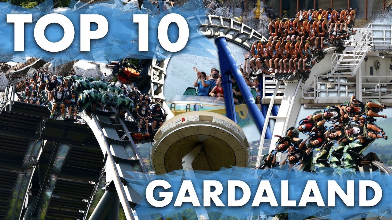 TOP 10 Fahrgeschäfte im Gardaland 2025