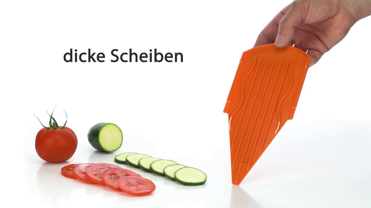 Börner V1 ClassicLine Gurkenhobel, Gemüseschneider, Gemüsenudeln schneiden