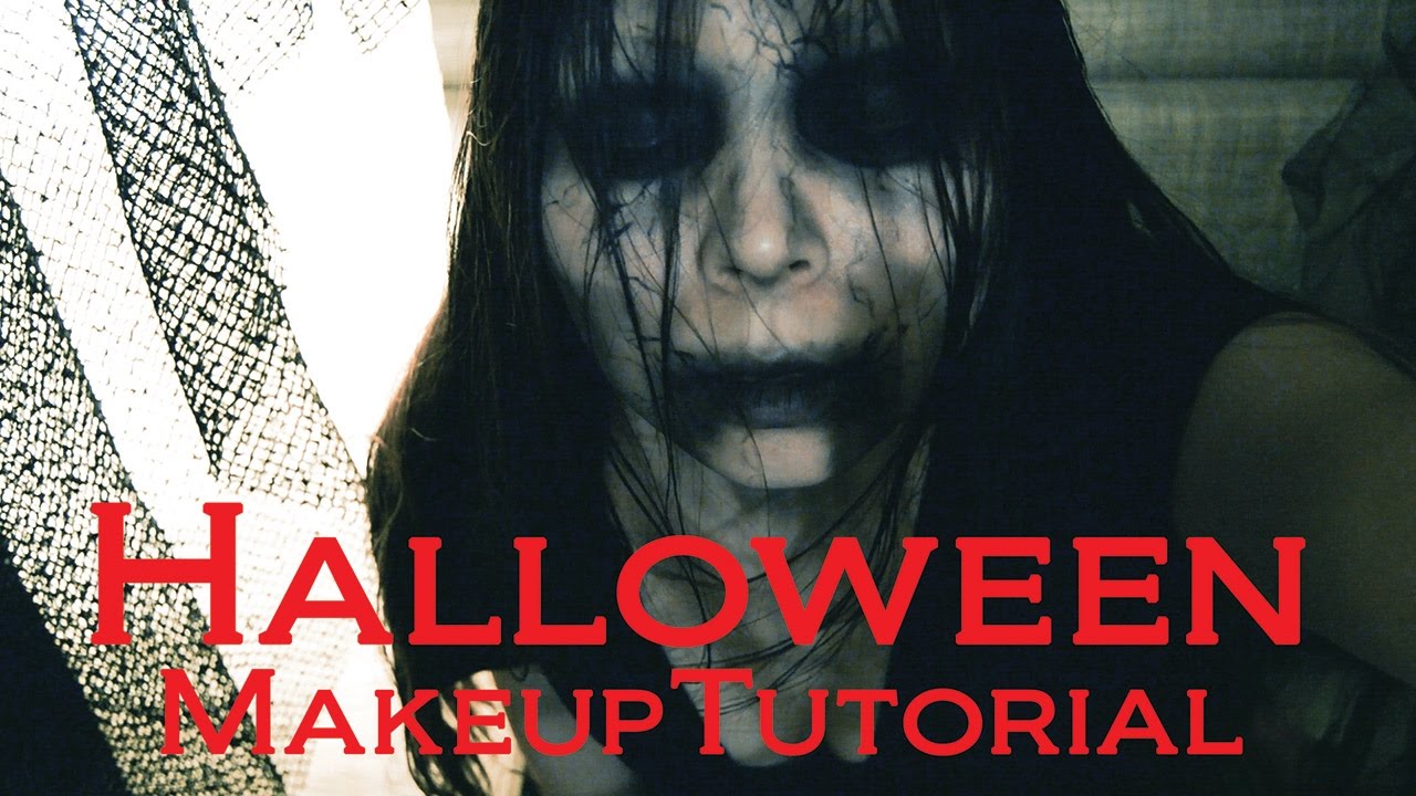 Quick Easy Scary Halloween Makeup Tutorial