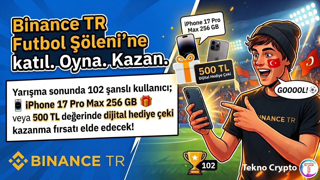 D&uuml;nya Kupası Ş&ouml;leni Başladı! Binance TR'de Oyun Oynayarak iPhone 17 Pro Max Kazan!