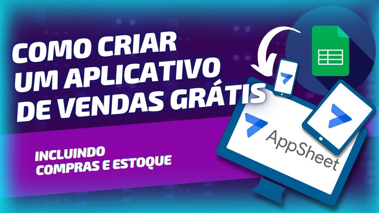 Compras e Estoque | Como Criar Um Aplicativo de Vendas Grátis #19
