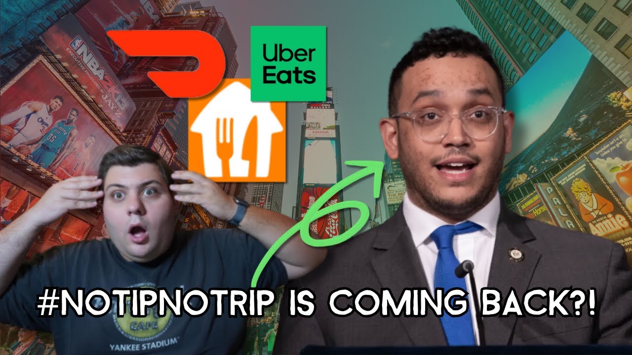NYC CANCELS Gig Companies Retaliation! The Return of #NoTipNoTrip?! Doordash UberEats Grubhub