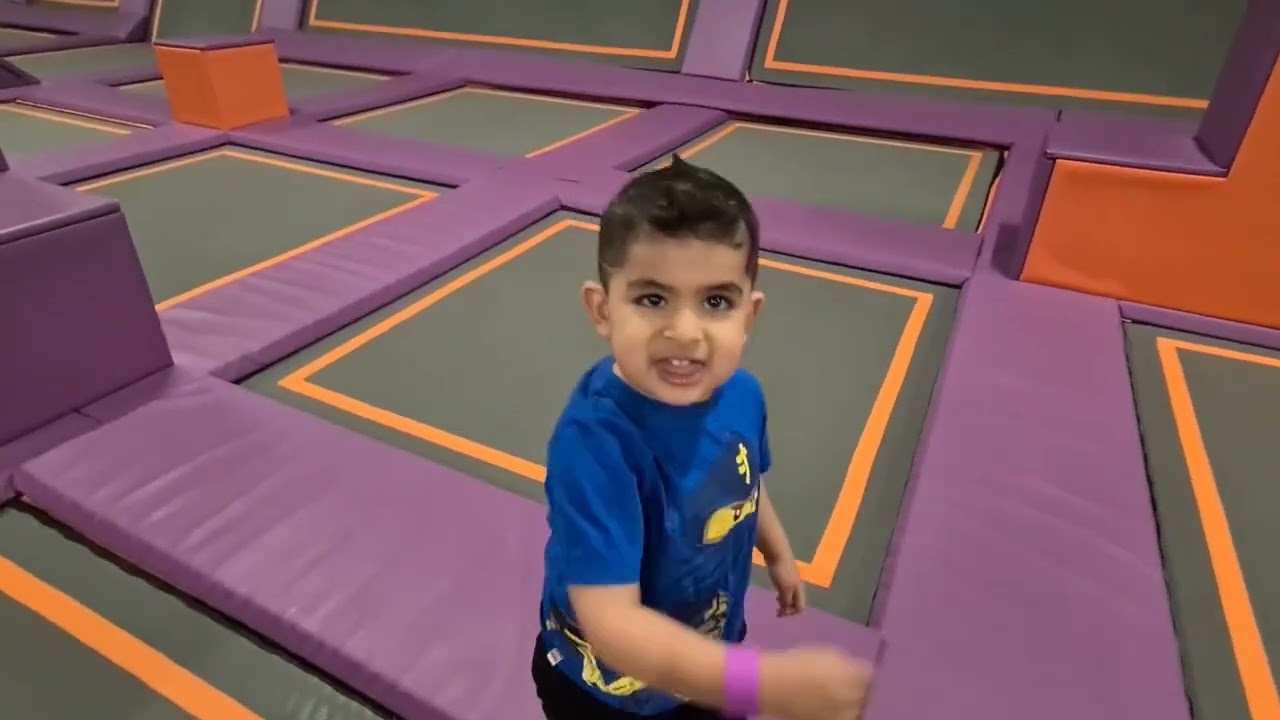 GRAVITY TRAMPOLINE PARK WITH NOAH AND ALI