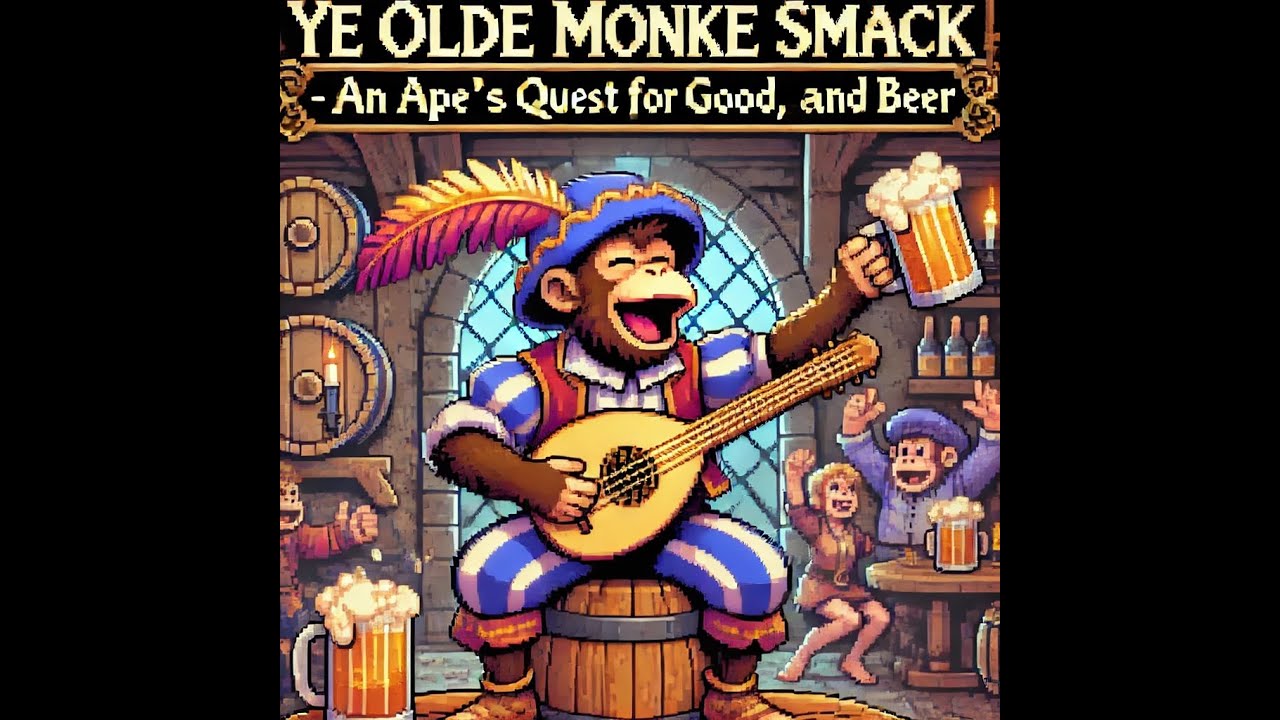 Ye Olde Monke Smack - An Ape's Quest for Good (and Beer)