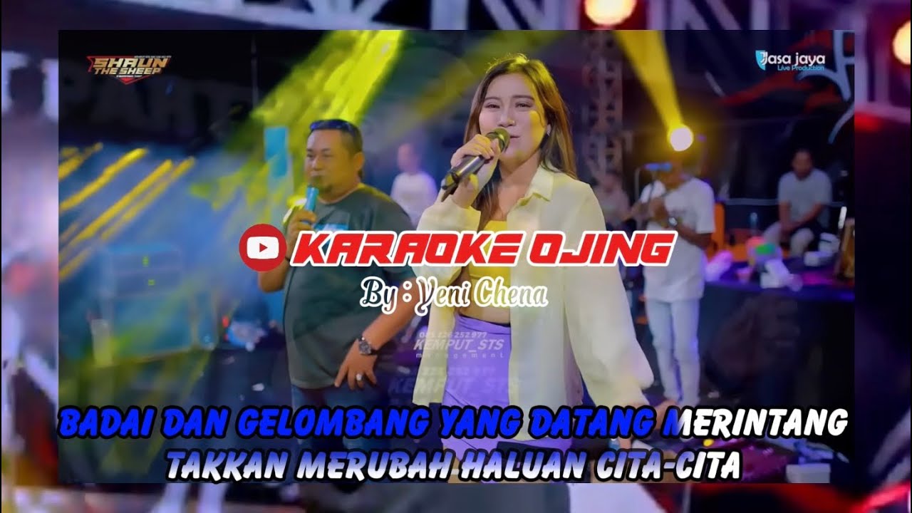 BAHTERA CINTA KARAOKE OJING - SHAUN THE SEEP EVIS RENATA
