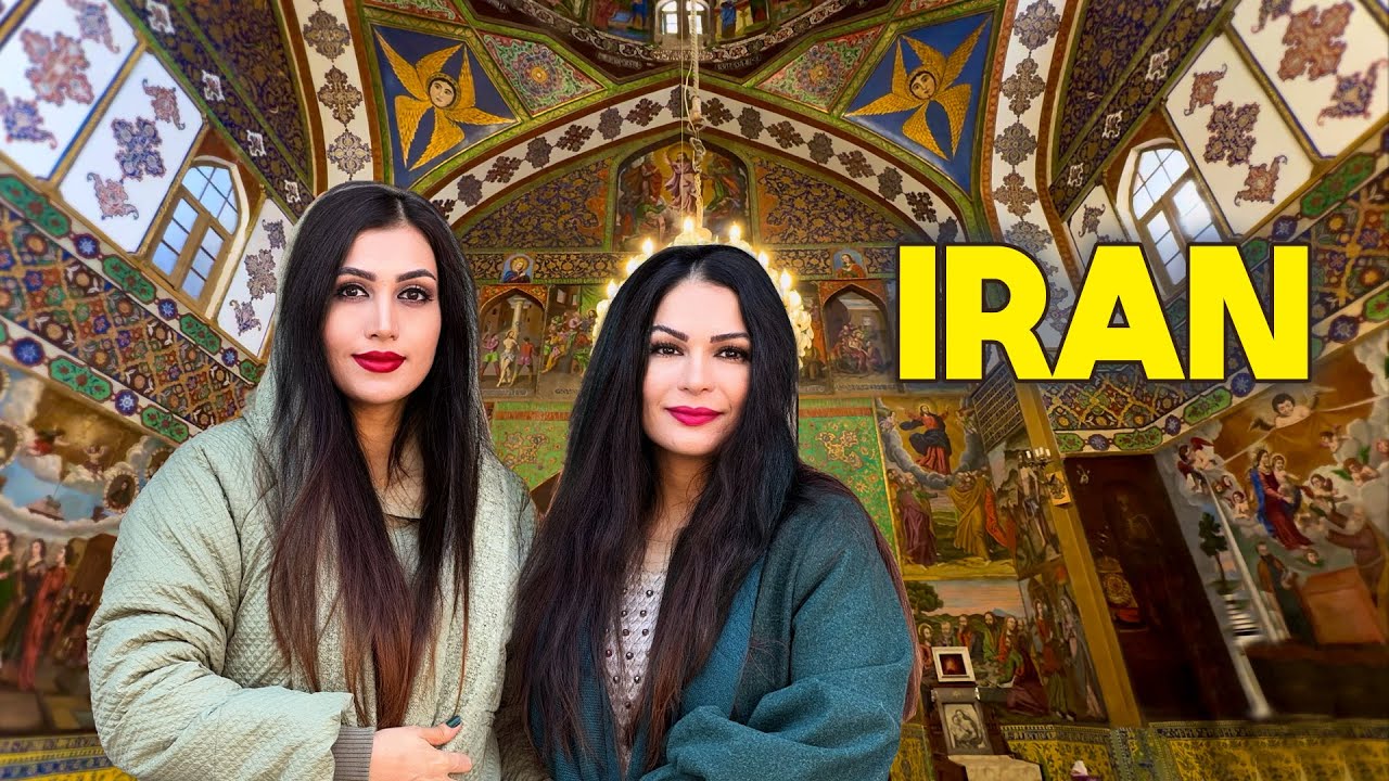 ☦️ Christians in IRAN: Inside Saint Mary Church of Isfahan (2nd Oldest in the City)