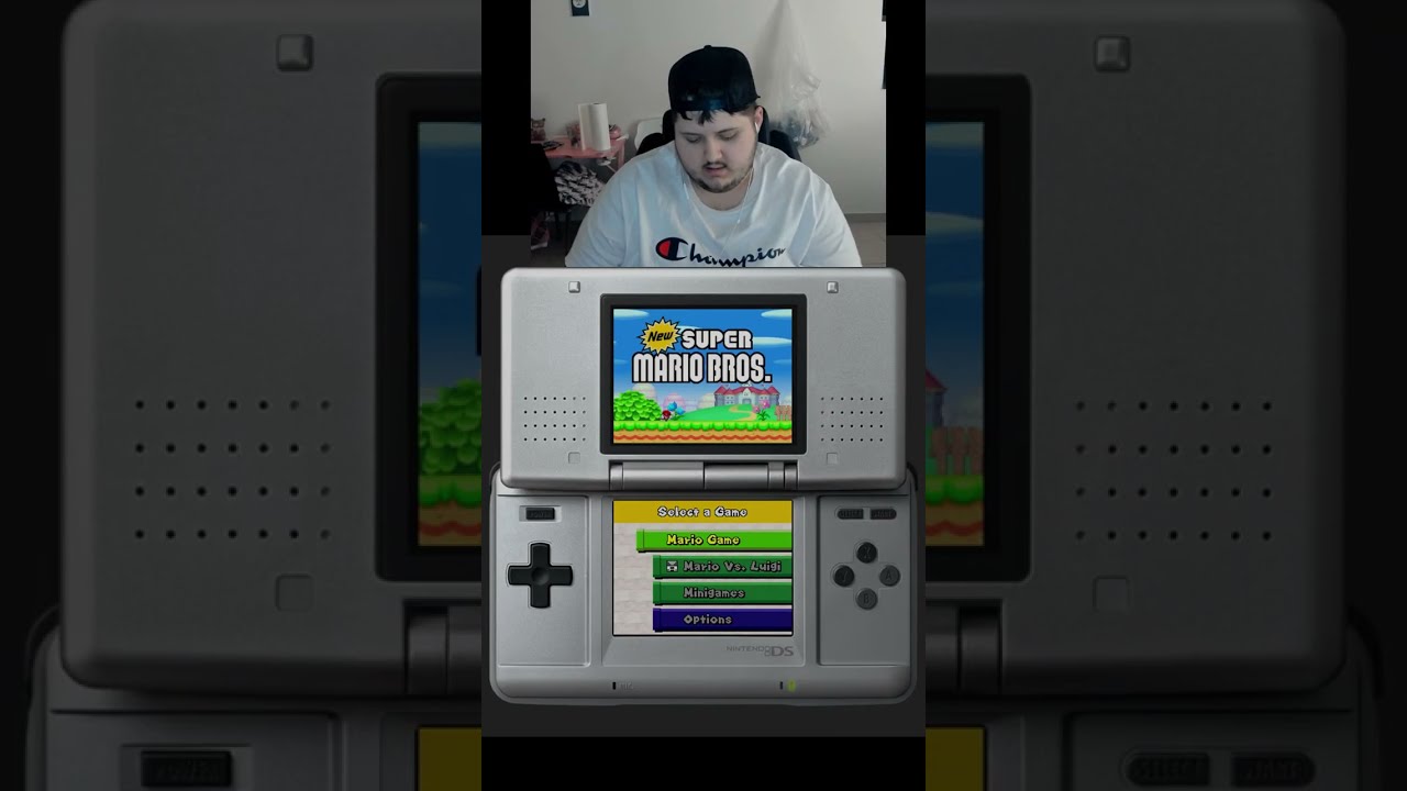 Playing New Super Mario Bros DS on Wii U Virtual Console!!!
